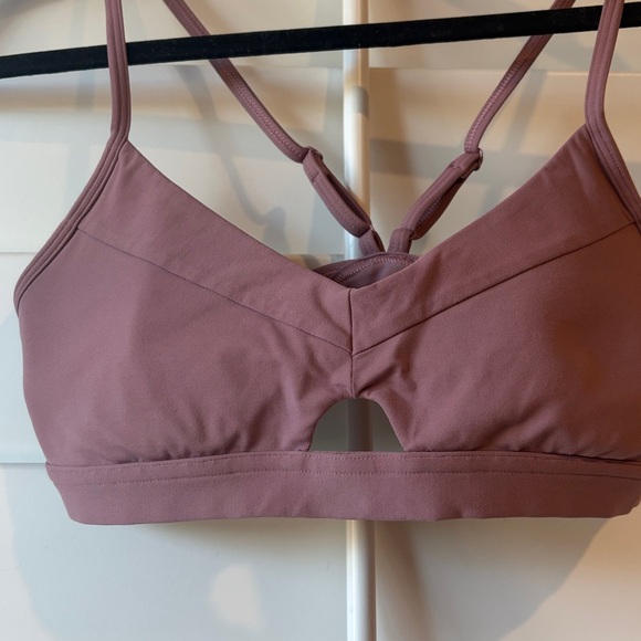 lululemon athletica Other - LULULEMON EUC Deeper Breath Spanish Rose Mauve Bralette Sports Bra 6